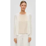 s.Oliver Cardigan mit Musterstruktur Beige M