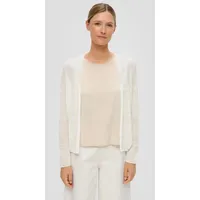 s.Oliver Cardigan mit Musterstruktur Beige M