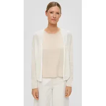 s.Oliver Cardigan mit Musterstruktur Beige M