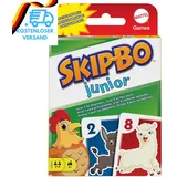 Mattel Games Skip BO Junior Kartenspiel Mit 2 Spielniveaus, 112 Karten, Unterhal