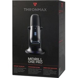 Thronmax M2P-B Stand USB-Studiomikrofon Übertragungsart (Details):Kabelgebunden Standfuß, inkl. Kab