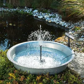 esotec Teichpumpe Wasserspiel Solar-Springbrunnen Kit 1,5/140 PRO Set 101905