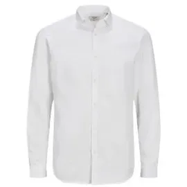 JACK & JONES Cardiff Langarmhemd Weiß XL