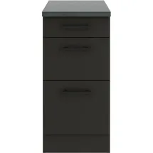 OPTIFIT Unterschrank Madrid 420 60 x 40 x 84,8 cm Anthrazit Matt