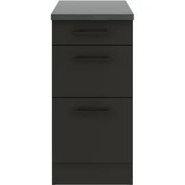 OPTIFIT Unterschrank Madrid 420 60 x 40 x 84,8 cm Anthrazit Matt