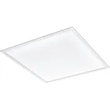Eglo CONNECT EGLO connect.z Smart-Home LED Panel Salobrena-Z, L x B 59,5 cm, ZigBee, App und Sprachsteuerung Alexa, Lichtfarbe einstellbar (warmweiß-kaltweiß), dimmbar, Alu Deckenlampe weiß