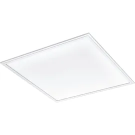 Eglo CONNECT EGLO connect.z Smart-Home LED Panel Salobrena-Z, L x B 59,5 cm, ZigBee, App und Sprachsteuerung Alexa, Lichtfarbe einstellbar (warmweiß-kaltweiß), dimmbar, Alu Deckenlampe weiß