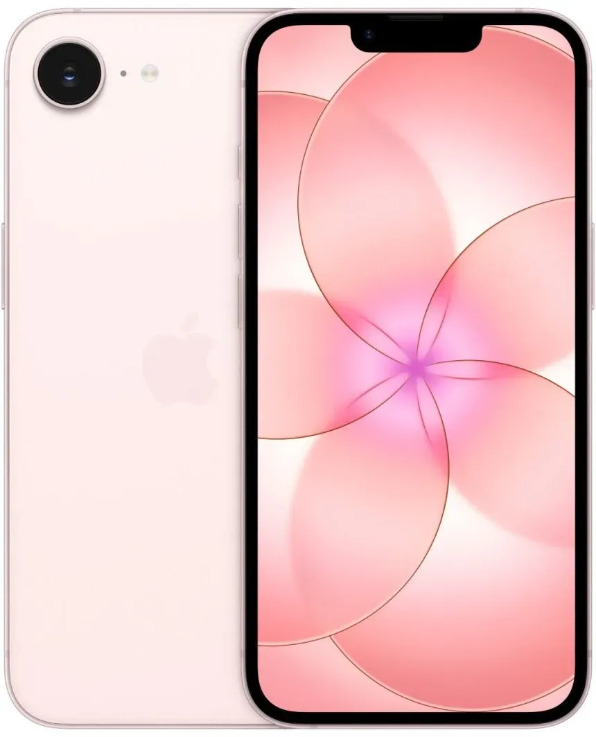 Apple iPhone 17e Soft Pink EU 8GB 256GB 5G Smartphone p0195951030852
