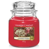 Yankee Candle Peppermint Pinwheels mittelgroße Kerze 411 g