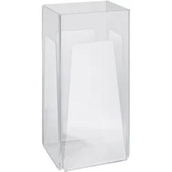 Viereckaufsteller, Acryl 1/3 A4, Acryl (PMMA), transparent