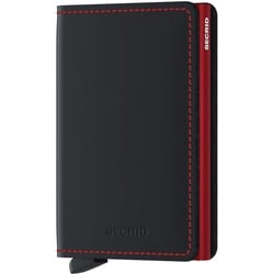 Secrid Slimwallet Matte Black & Red