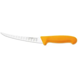 GIESSER Ausbeinmesser Fleischermesser 2505 13-17, Klingenstärke: sehr flexibel, flexibel, stark gelb 17 cm