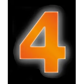 CONACORD Hausnummernleuchte 4 Orange
