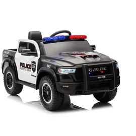 Polizei Kinder Elektroauto Polizei Dodge RAM 1500 RHO rot (RHO)