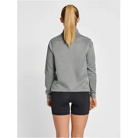 hummel Core XK HALF ZIP SWEAT WOMAN, Grau Grey Melange M