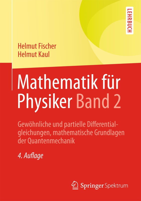 Mathematik Für Physiker.Bd.2 - Helmut Fischer  Helmut Kaul  Kartoniert (TB)