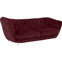 Leonique Big-Sofa Retro rot