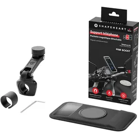 Shapeheart Smartphone Halterung für Motorrad Schwarz