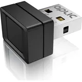 Aplic USB Fingerabdrucksensor Fingerabdruckleser - bis zu 10 IDs - Windows 8 10 11 – unterstützt bis zu 10 IDs – USB - Plug & Play – Finger Scanner