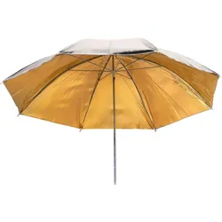 Photo Galerie Blitzschirm Gold/Silber 84cm (Munjas) | ✔️ Abverkauf: weg=weg