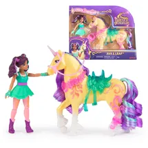unicorn academy UCA Small Doll & Unicorn Ava & Leaf