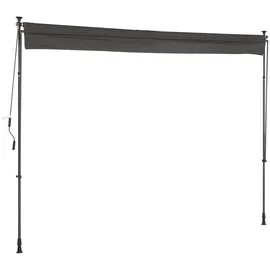 Konifera Klemmmarkise 350 x 150 cm Anthrazit