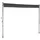Konifera Klemmmarkise 350 x 150 cm Anthrazit