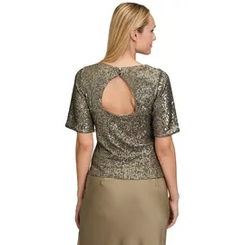 Vera Mont Pailletten-Bluse Braun S
