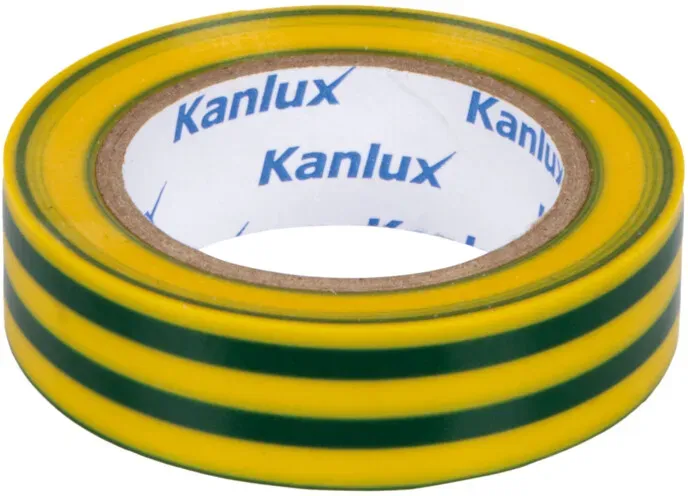 Kanlux Isolierband IT-2 Y/GN Länge 10 m Breite 16 mm - gelb / grün