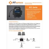 4 x Micro-Wechselrichter 800 Watt EZ1-M-APS- 2MPPT Bluet. WIFI + FN3G1.5L