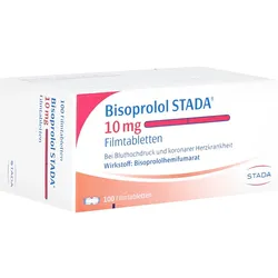 Bisoprolol Stada 10 mg Filmtabletten 100 St