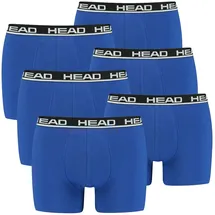 Head Boxershorts Blau / Schwarz / Weiß S 6er Pack