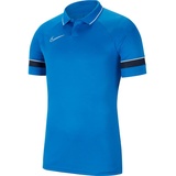 Nike Academy 21 Poloshirt blau Weiss F463