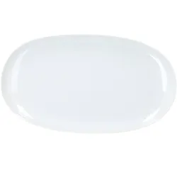 blomus RO Servierplatte 24x35 cm Porzellan nimbus cloud