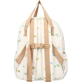 KidzRoom Small Talk Rugzak - Beige - Vliegtuigen
