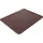 InLine Maus-Pad Premium Kunstleder braun, 255x220x3mm