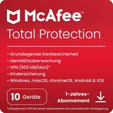 McAfee Total Protection 10 Geräte PKC DE Win Mac Android iOS