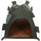 iplusmile Faltbares Atmungsaktives Haustier-Zelt Gemütliches Katzen Welpenschlafzelt Leichtes Sicheres Katzenhaus Für Drinnen Und Draußen Waschbar Für Kätzchen Und Kleine Hunde