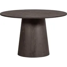 Woood DAHEIM Esstisch Maan Ø 120 cm Dekor Braun Dunkelbraun
