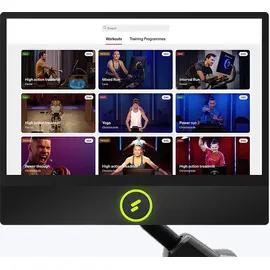 Sportstech Magnet-Rudergerät sRow, 21.5" Display, Magnetwiderstand, App kompatibel, klappbar, Bluetooth Pulsgurten kompatibel, mit LED Beleuchtung