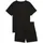 Puma Tad Essentials Print Sportshirt & Shorts Set Jungen 01 - PUMA black