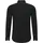 RUSTY NEAL Langarmhemd RUSTY NEAL, Herren, Gr. 4XL, EURO-Größen, schwarz (schwarz, pink), 60% Baumwolle, 37% Polyester, 3% Elasthan, unifarben, Hemden, mit Krawatte