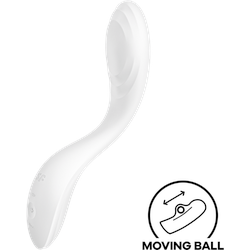 Satisfyer Rrrolling Pleasure, 22 cm, weiß