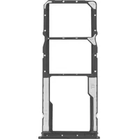 Clappio Ersatzteil SIM-Halter für Xiaomi Redmi Note 11), – Graphite Gray