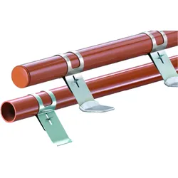 HEUEL Schneefangsystem Pipe Alu-Rohr 2,0 m - Alu-natur