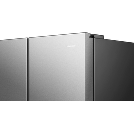 Hisense RS 818 N 4 TIE 1 Side-by-Side (632 l, E, 1790 mm hoch, Inox-Look)