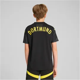 Puma Borussia Dortmund Auswärtstrikot Jugendliche Black Faster Yellow - 5-6 Jahre