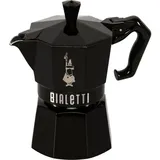 Bialetti Moka Exclusive 3 Tassen Schwarz