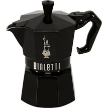 Bialetti Moka Exclusive 3 Tassen Schwarz