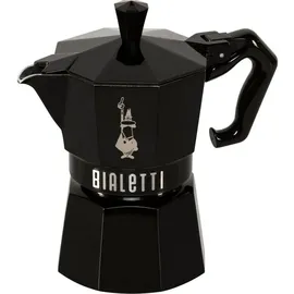Bialetti Moka Exclusive 3 Tassen Schwarz